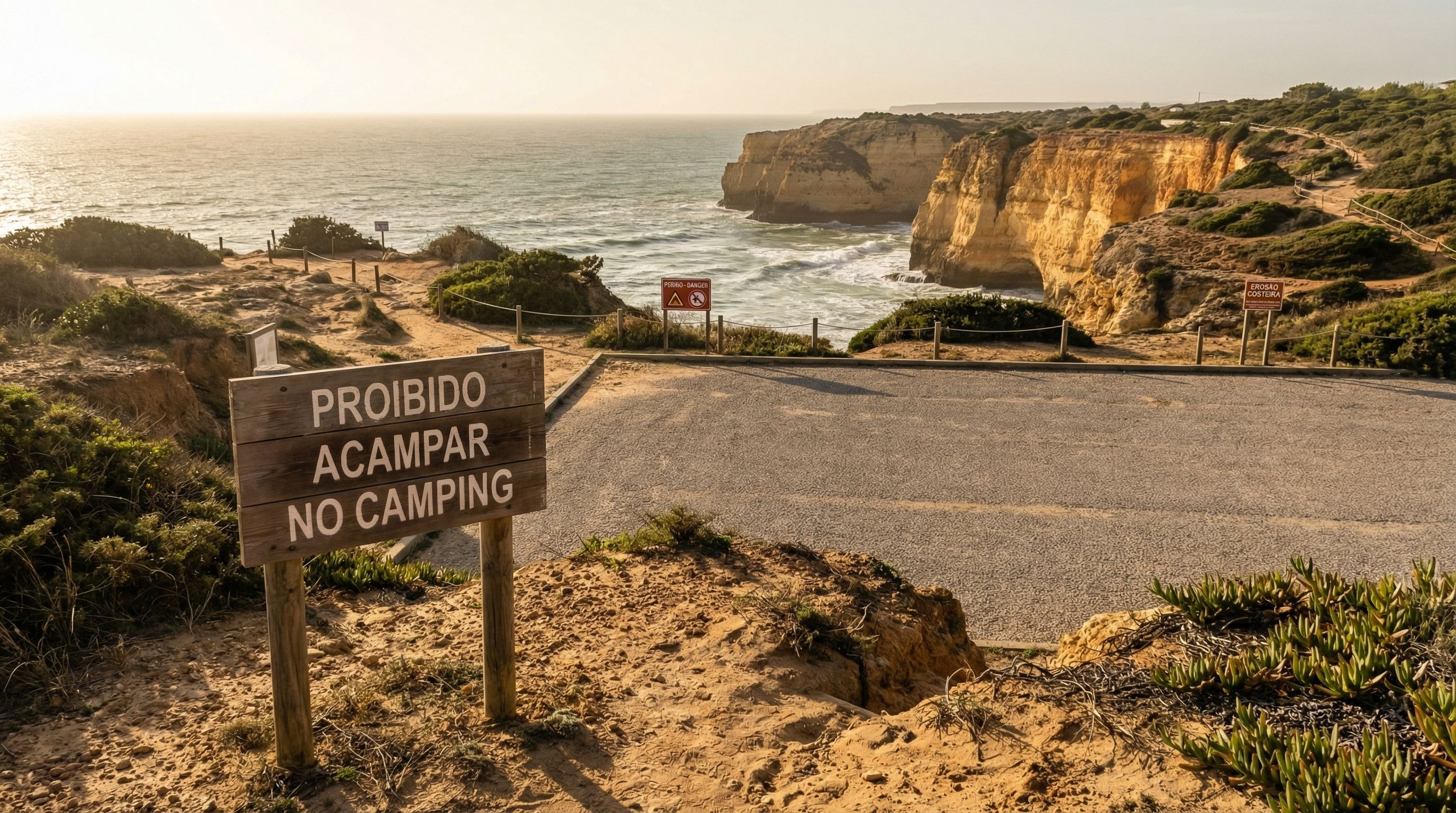 Portuguese Algarve coast