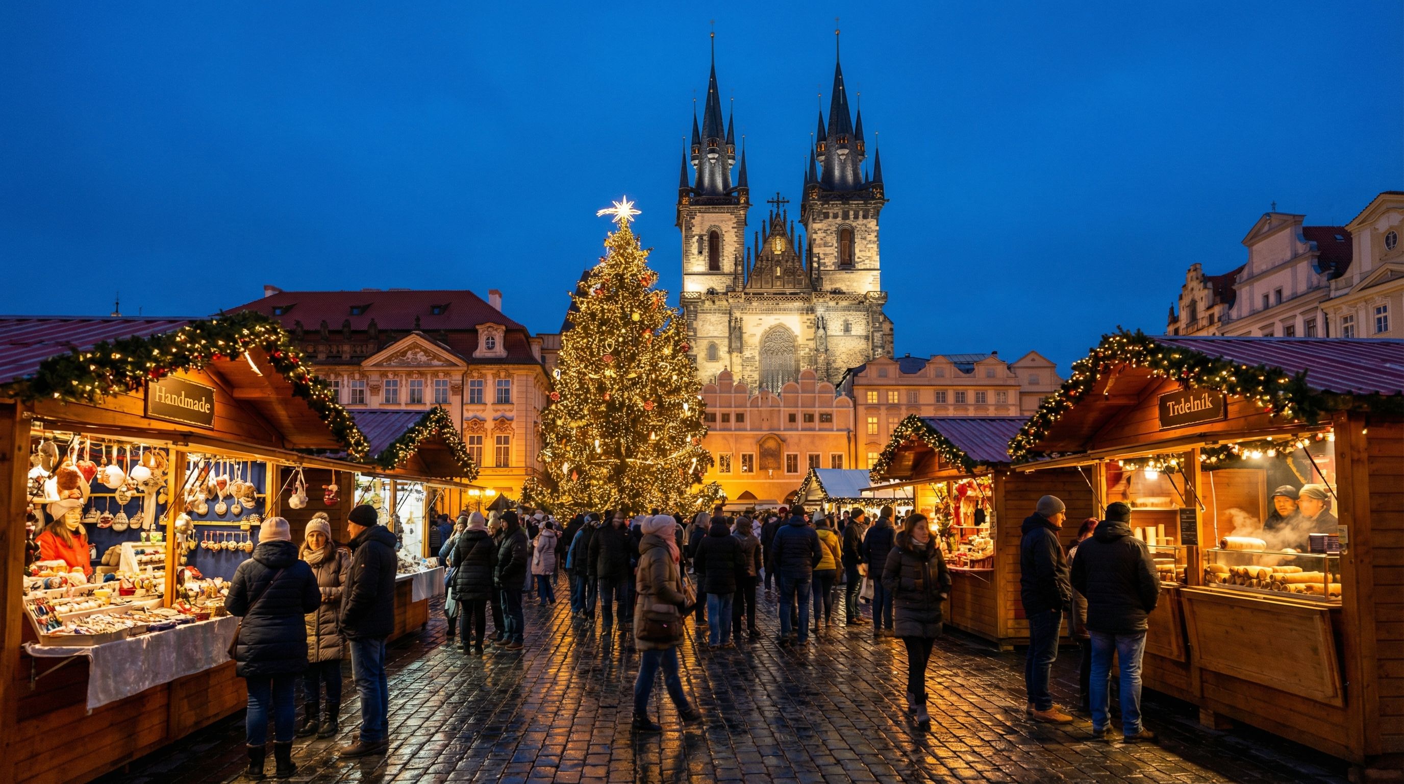 Prague Old Town Square Christmas market
